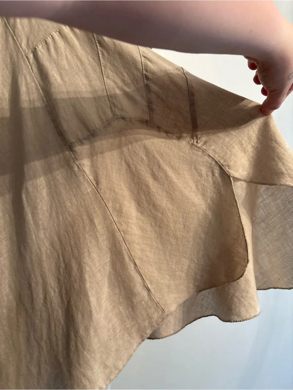 Marisa&Marie Linen dress 100% Italian Linen size large - Picture 12 of 14